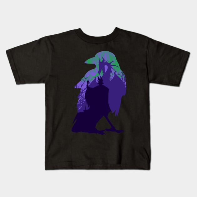 Dragon Sorceress Kids T-Shirt by KryptoFox84
